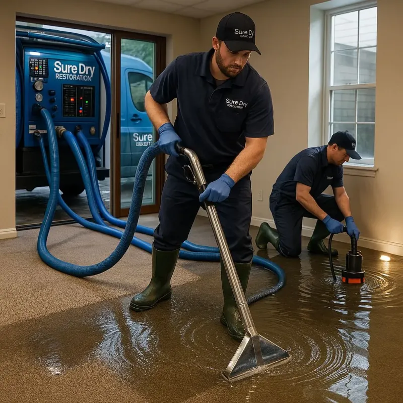 Water Extraction and Removal process in Center, ND